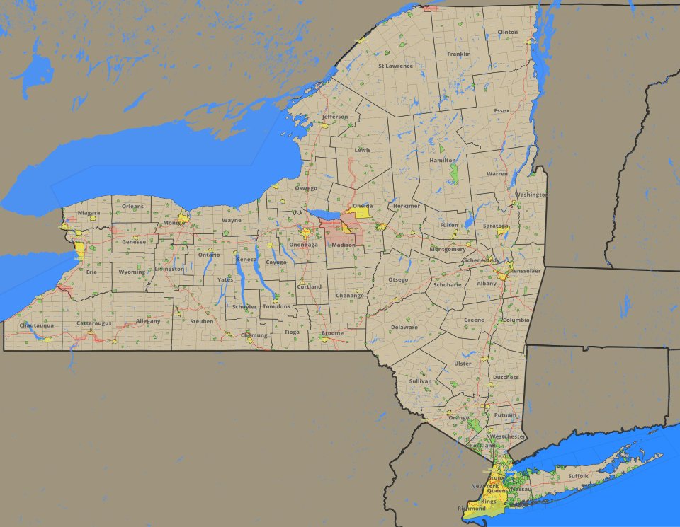 Washingtonville, NY - File:New York municipalities.svg - Wikimedia Commons